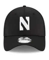 Men's New Era Black Northwestern Wildcats Campus Preferred 39Thirty Flex Hat