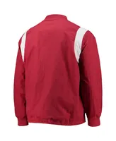 Men's Nike Crimson Alabama Tide Rev Pullover Windbreaker Jacket