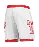 Men's Under Armour White Texas Tech Red Raiders Alternate Replica Basketball Shorts