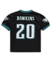 Infant Boys and Girls Mitchell & Ness Brian Dawkins Black Philadelphia Eagles 2004 Retired Legacy Jersey