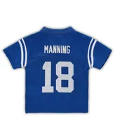 Infant Boys and Girls Mitchell & Ness Peyton Manning Royal Indianapolis Colts 1998 Retired Legacy Jersey