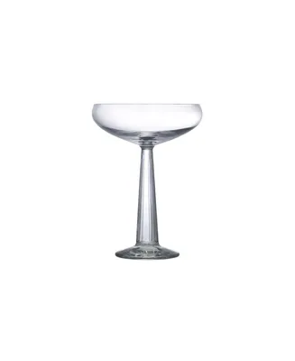 Nude Glass Big Top Coupe Glasses, Set of 2