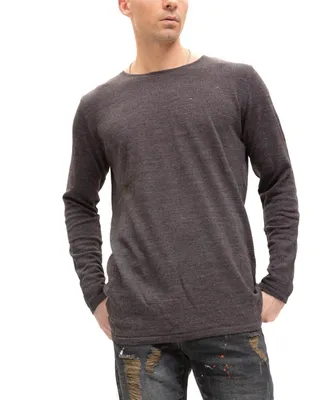 Ron Tomson Men's Modern Double Distorted Sweater