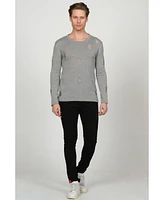 Ron Tomson Men's Modern Distorted Sweater