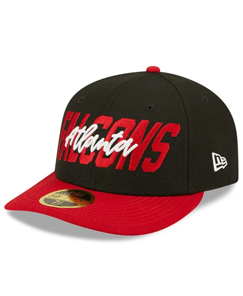 Men's New Era Red Atlanta Falcons Omaha 59FIFTY Fitted Hat