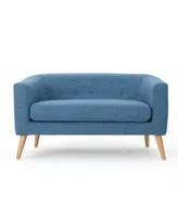 Bridie Muted Mid Century Modern Loveseat