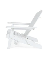Bellwood Outdoor Folding Adirondack Chairs Set
