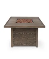 Elberton Outdoor Square Fire Pit