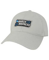 Men's Gray 2022 Ncaa Men's Basketball Tournament March Madness Eza Relaxed Twill Adjustable Hat