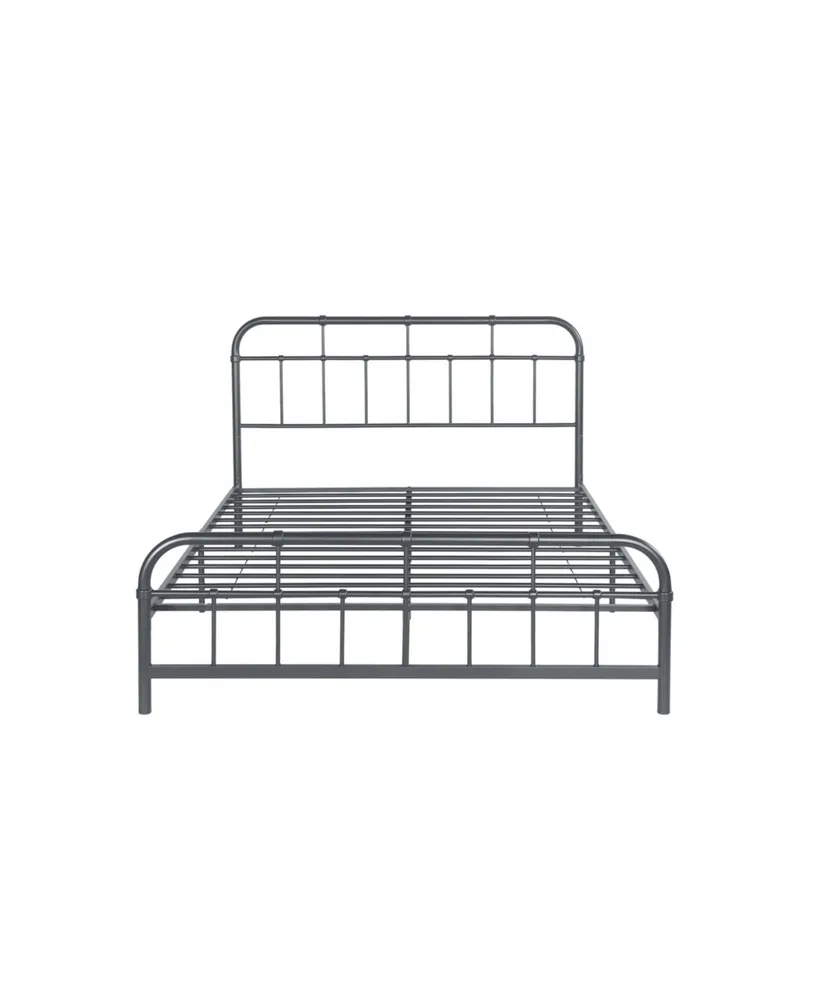 Berthoud Minimal Industrial Queen Bed Frame