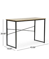 Esom Modern Industrial Handcrafted Wood Desk