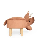 Dugway Contemporary Kids Triceratops Ottoman