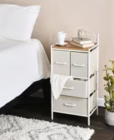 Short Storage Tower, 4 Drawer