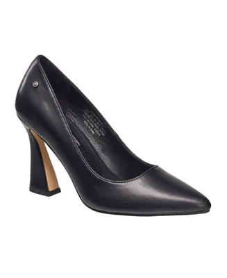 French Connection Women's Raven Flared Heel Pumps