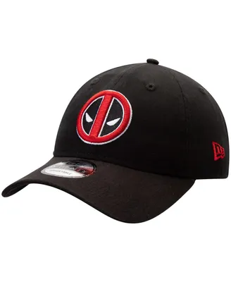 Men's New Era Black Deadpool 9TWENTY Adjustable Hat