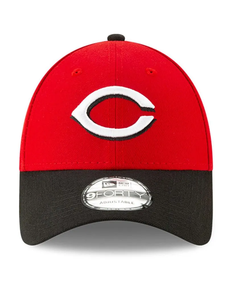 Men's New Era Red Cincinnati Reds League 9FORTY Adjustable Hat -