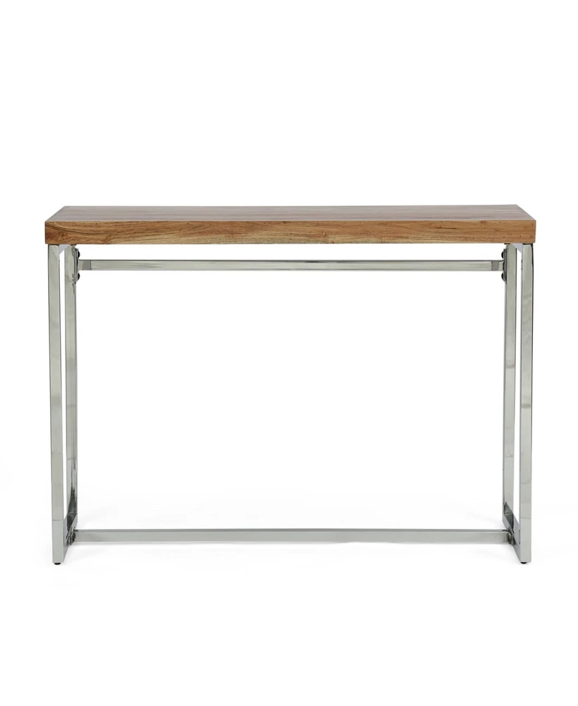 Berea Rustic Glam Handcrafted Acacia Wood Desk