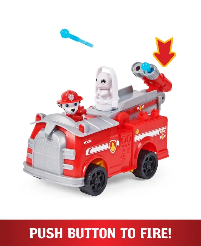 PAW Patrol, Marshall’s Fire Engine Vehicle with Collectible Figure