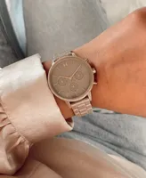 Mvmt Women's Chronograph Nova Taupe Ceramic Bracelet Watch 38mm