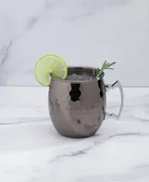 Thirstystone by Cambridge Black Faceted Moscow Mule Mug