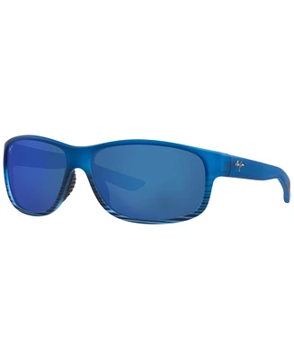 Maui Jim Unisex Polarized Sunglasses, Kaiwi Channel 62