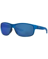 Maui Jim Unisex Polarized Sunglasses, Kaiwi Channel 62