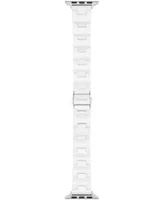 Fossil White Ceramic Band for Apple Watch, 38 40, 41mm