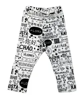 Mixed Up Clothing Baby Girls Hello Printed Leggings