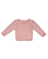 Mixed Up Clothing Baby Girls Elephant Patch Cardigan