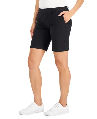 Tommy Hilfiger Women's Th Flex 9 Inch Hollywood Bermuda Shorts