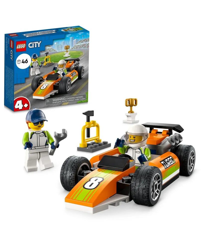 Lego City Great Vehicles Race Car 60322 Building Set, 46 Pieces
