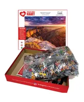 Hart Puzzles Grand Canyon 24" x 30" By Ow Lawrence Set, 1000 Pieces