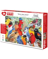 Hart Puzzles Birds 24" x 30" By Wendy Russell Set, 1000 Pieces