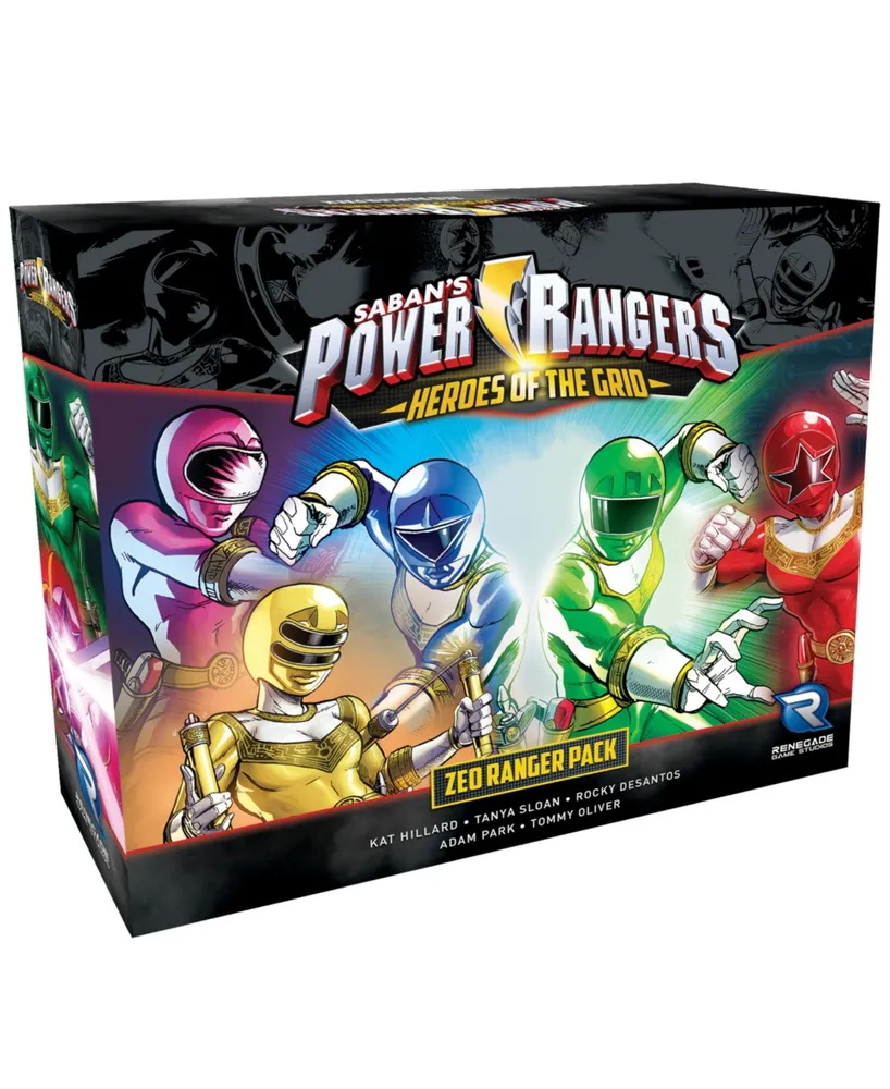 Power Rangers Heroes of the Grid Zeo Ranger Pack, 67 Pieces