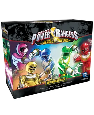 Power Rangers Heroes of the Grid Zeo Ranger Pack, 67 Pieces