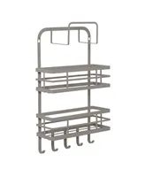 Honey Can Do 3 Shelf Kitchen Wall Storage With Hooks