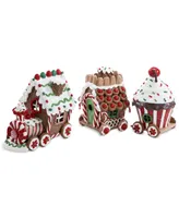 Kurt Adler Gingerbread Train Set