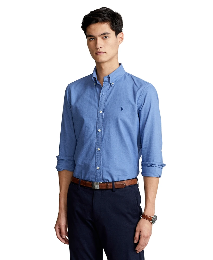 Polo Ralph Lauren Men's Garment-Dyed Oxford Shirt