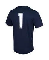 Men's Nike #1 Navy UConn Huskies Untouchable Game Jersey