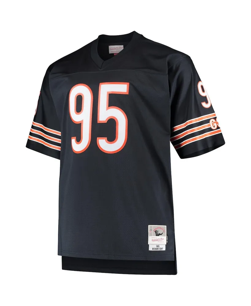 Men's Mitchell & Ness Richard Dent Navy Chicago Bears Big and Tall 1985 Retired Player Replica Jersey