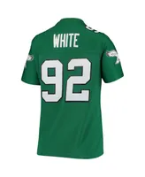 Women's Mitchell & Ness Reggie White Kelly Green Philadelphia Eagles 1990 Legacy Replica Jersey