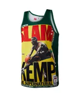 Men's Mitchell & Ness Shawn Kemp Green Seattle SuperSonics Slam Player Tank Top