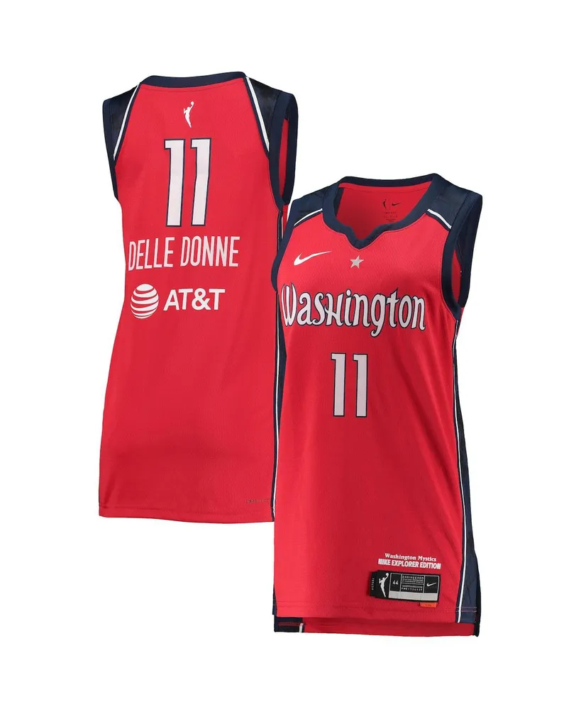 Women's Nike Elena Delle Donne Red Washington Mystics Victory Jersey - Explorer Edition