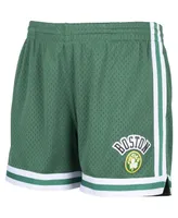 Women's Mitchell & Ness Kelly Green Boston Celtics Jump Shot Shorts