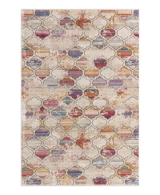 Closeout! Bayshore Home High-Low Pile Iyer IYE15 5'3" x 7'9" Area Rug