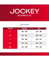 Jockey 3-Pack Active Microfiber 5" Boxer Briefs