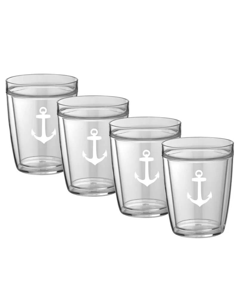 Clear Tumbler Glasses, Set of 8, Created for Macy's