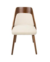 Lumisource Anabelle Mid-Century Modern Dining Accent Chair