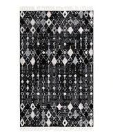 Bayshore Home High-Low Pile Upland UPL02 5'3" x 8' Area Rug