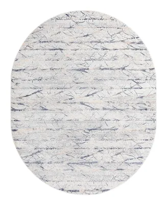 Bayshore Home Islin ISL01 7'10" x 10' Oval Area Rug